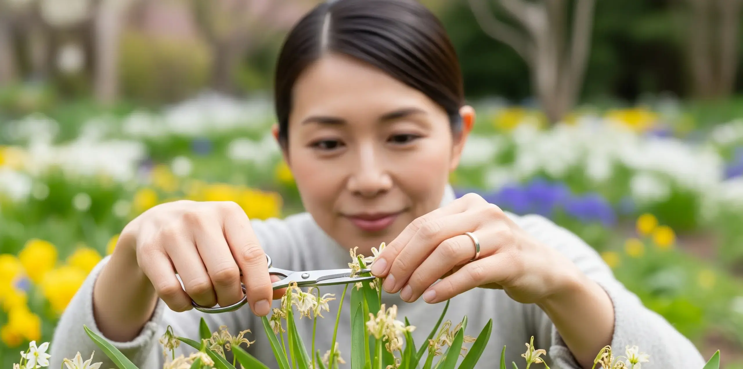 ハナニラは花が終わったら