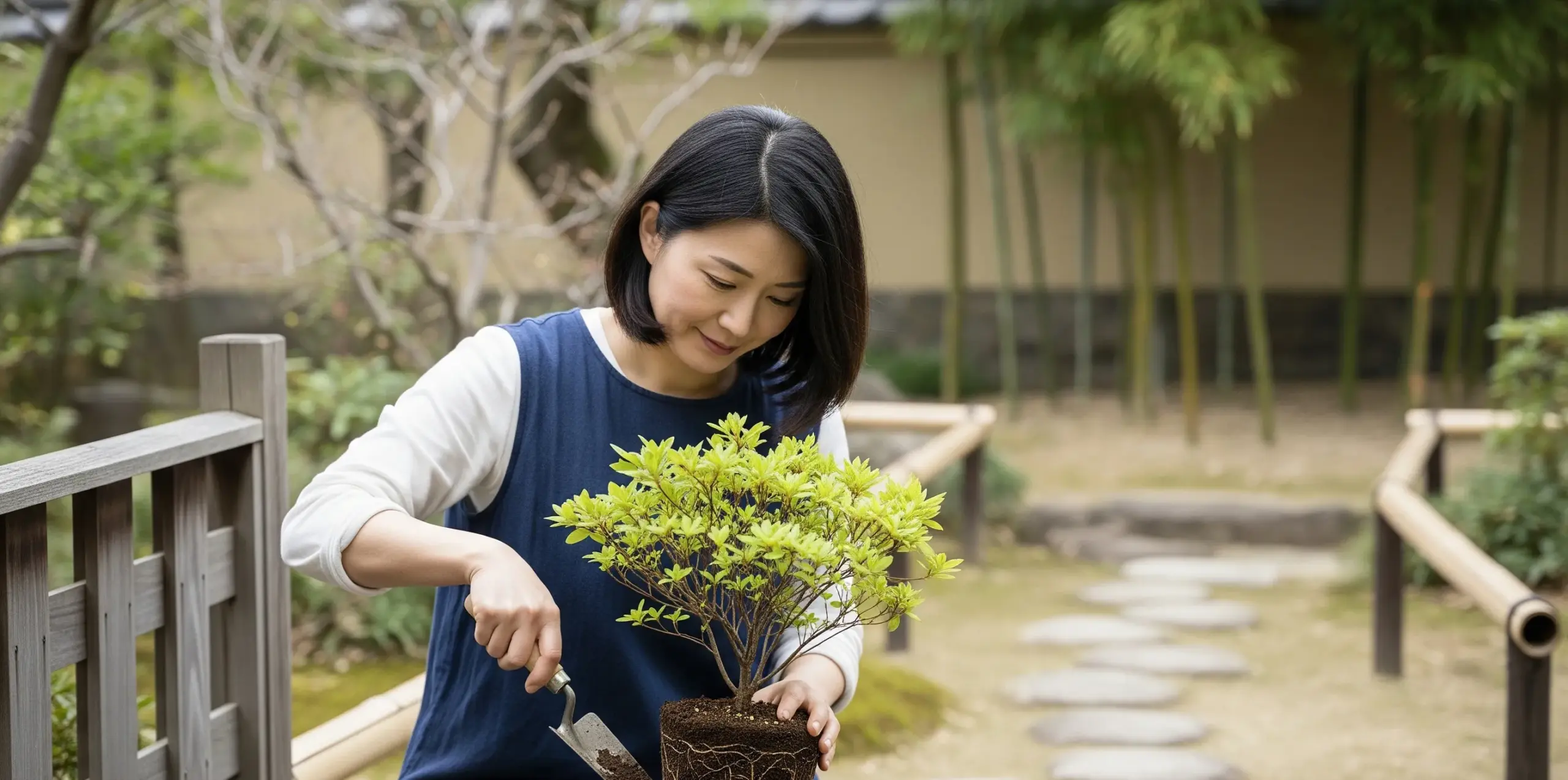 鉢植えツツジの植え替え時期