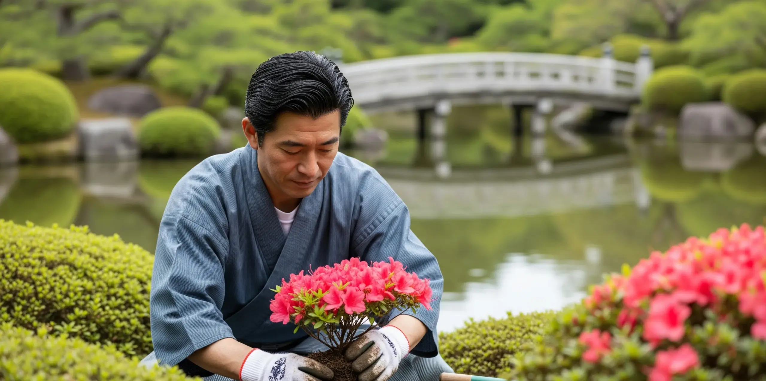 地植えツツジの植え替え時期