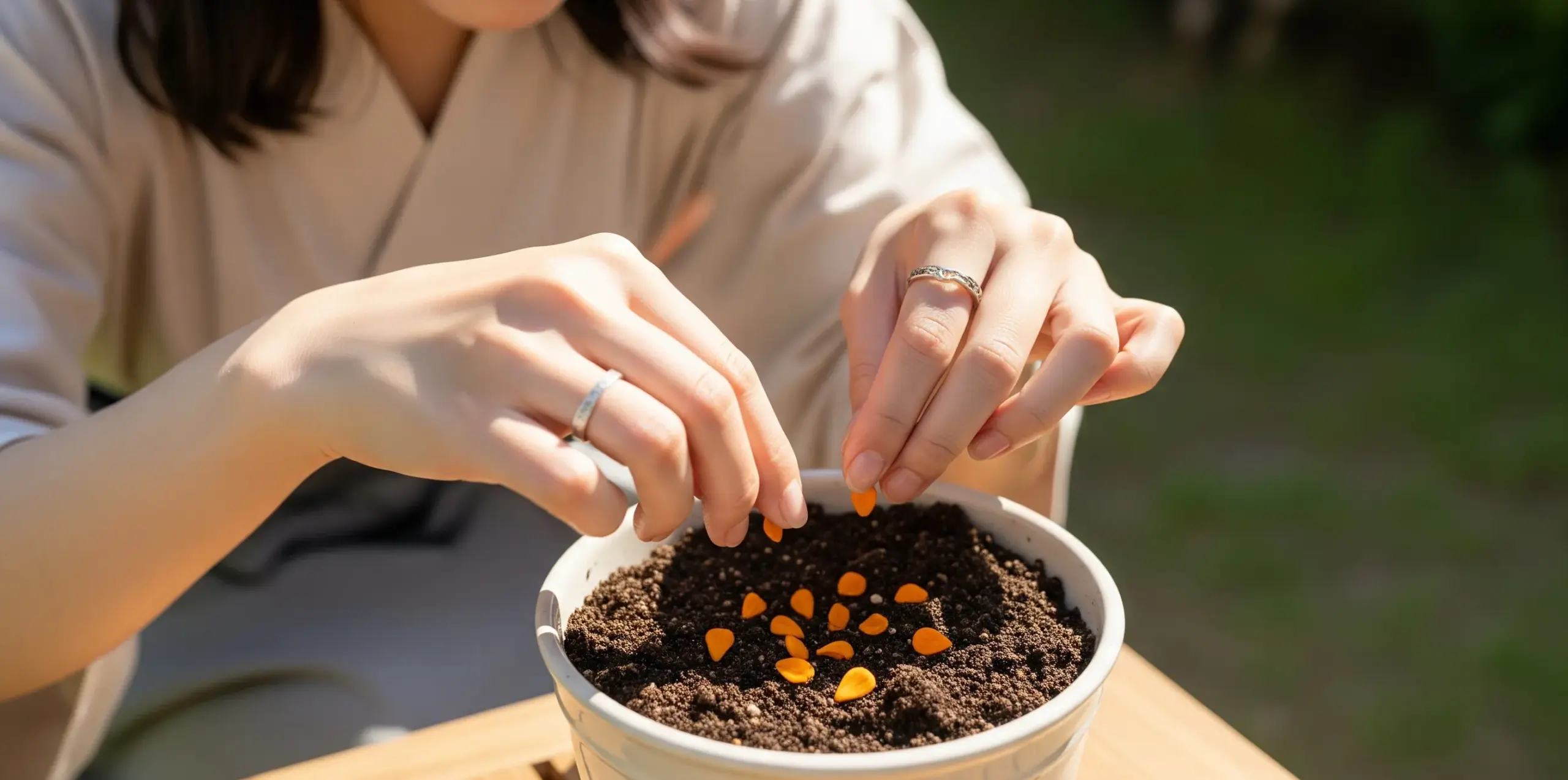 採取した種の種まき時期はいつ?