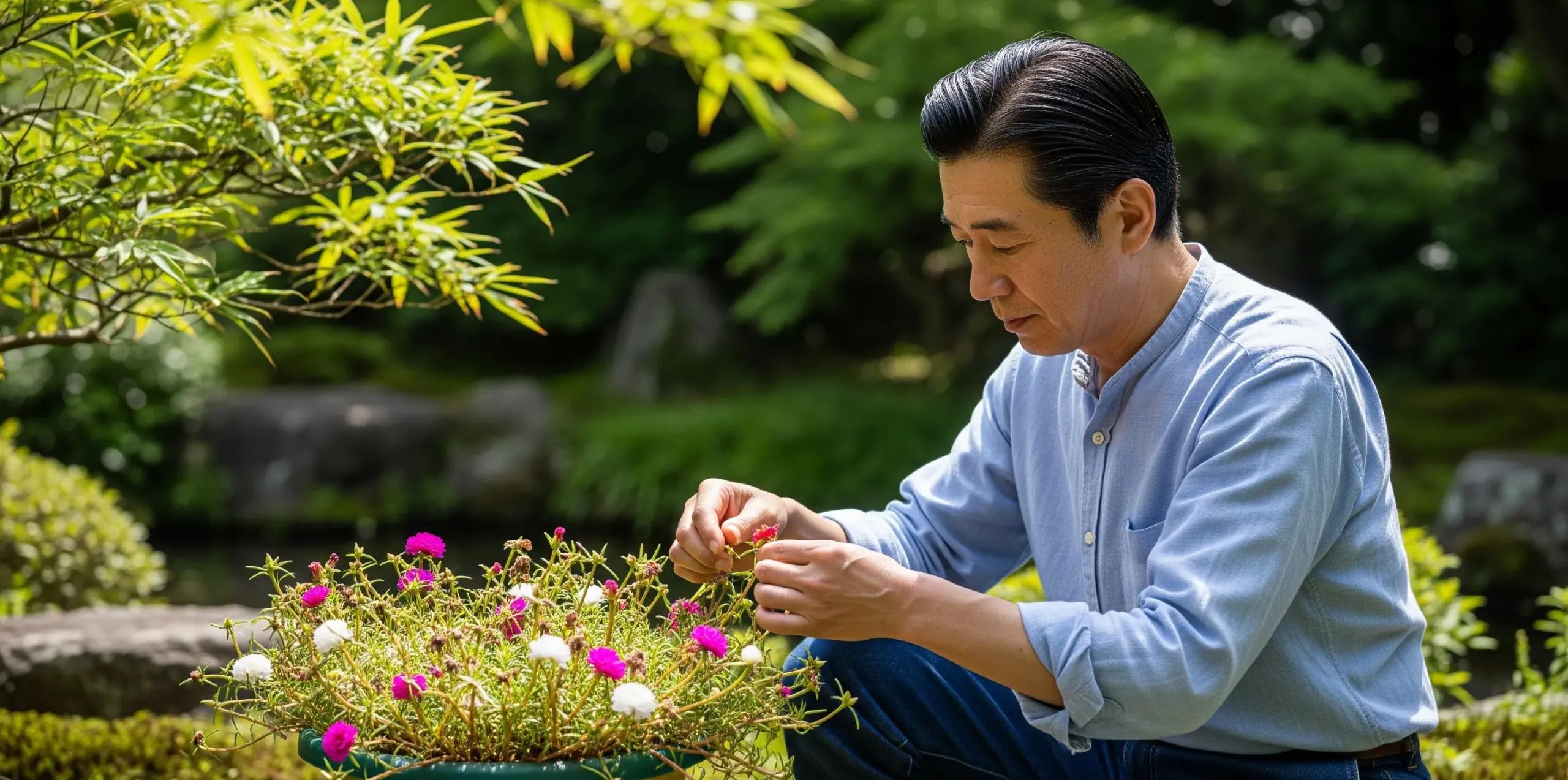 花が終わったらこまめな花がら摘み