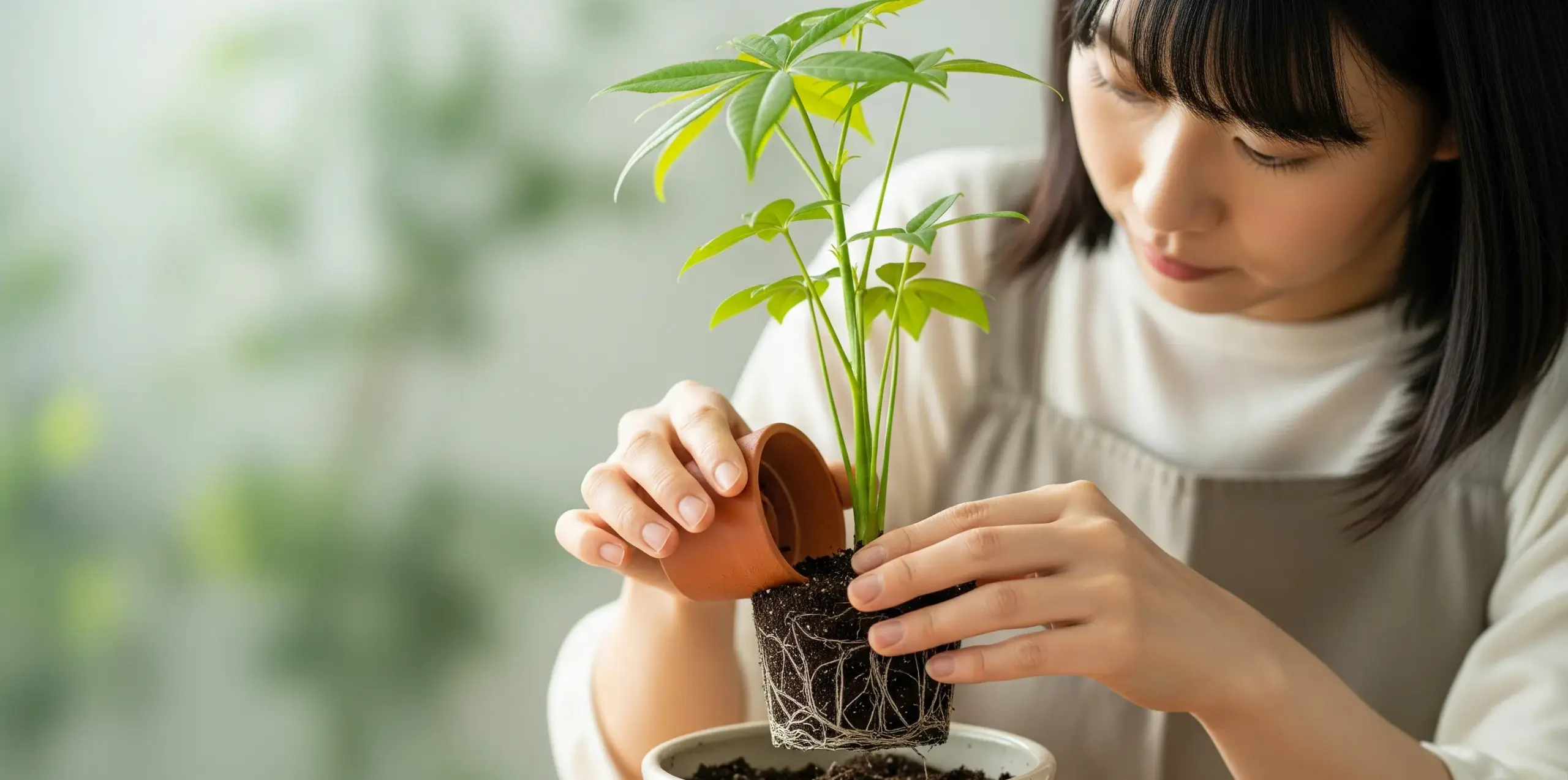 根詰まりを防ぐ定期的な植え替え