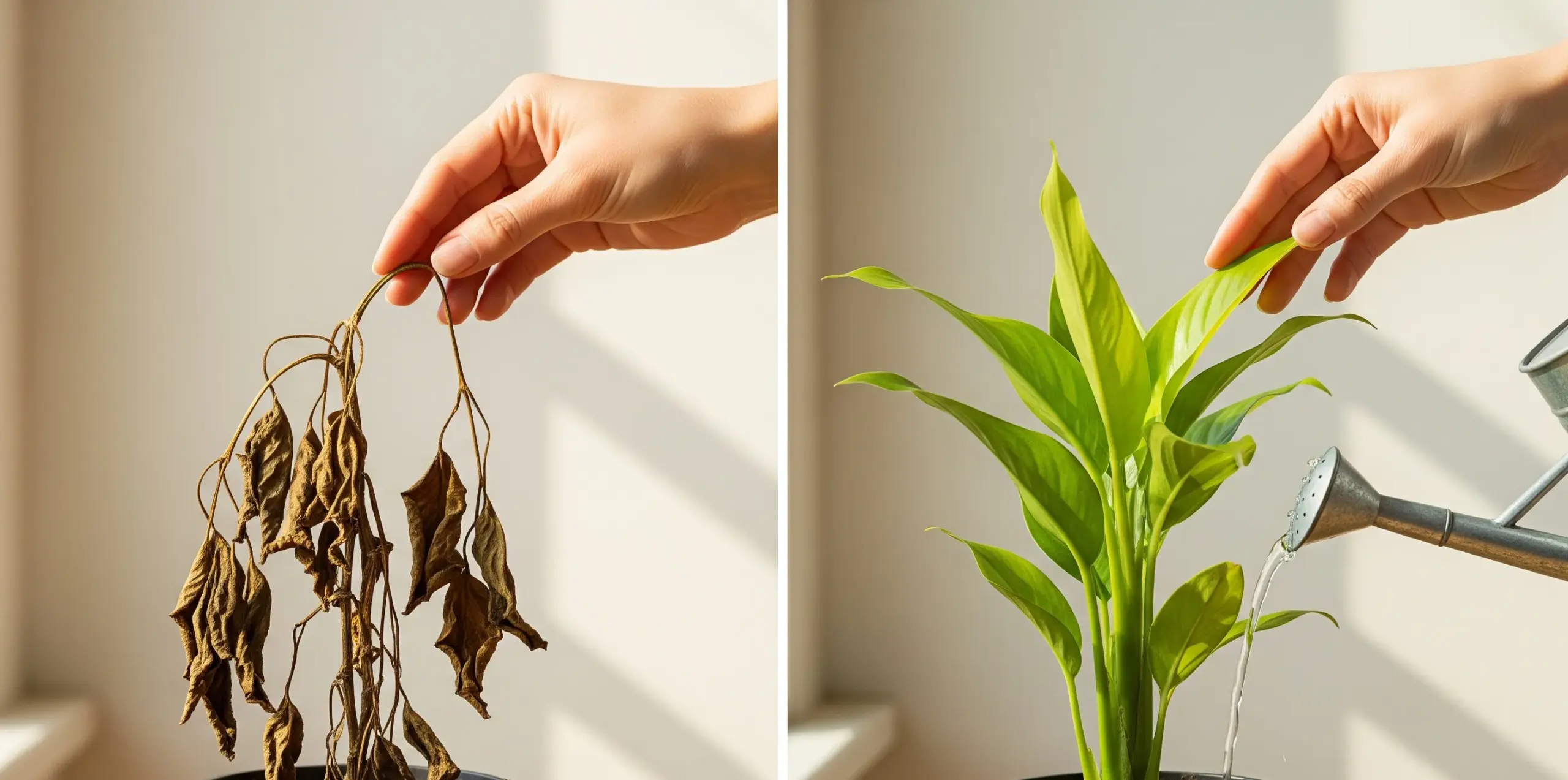 元気のない植物に効く与え方のコツ