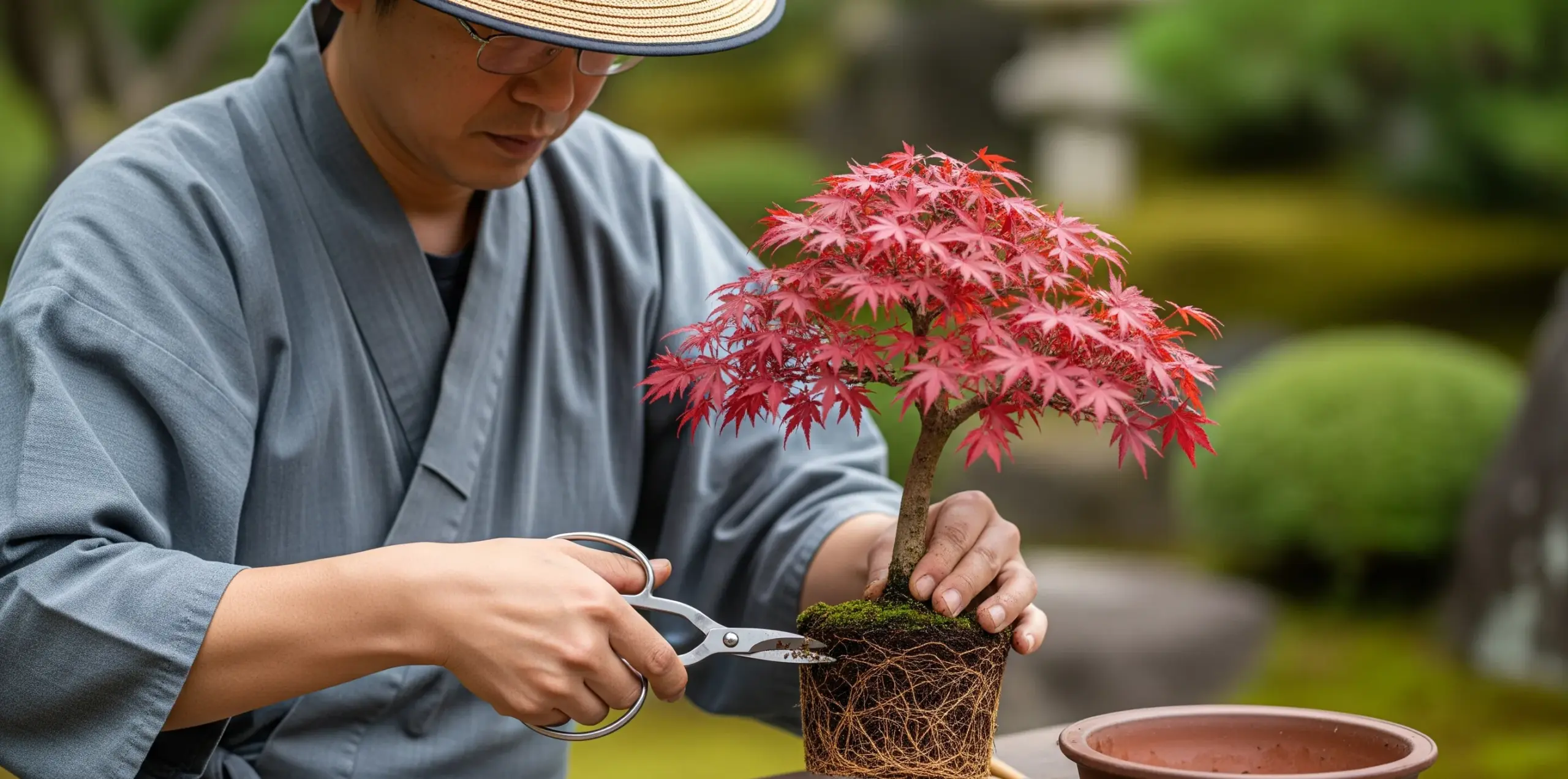植え替えで根の環境を整える