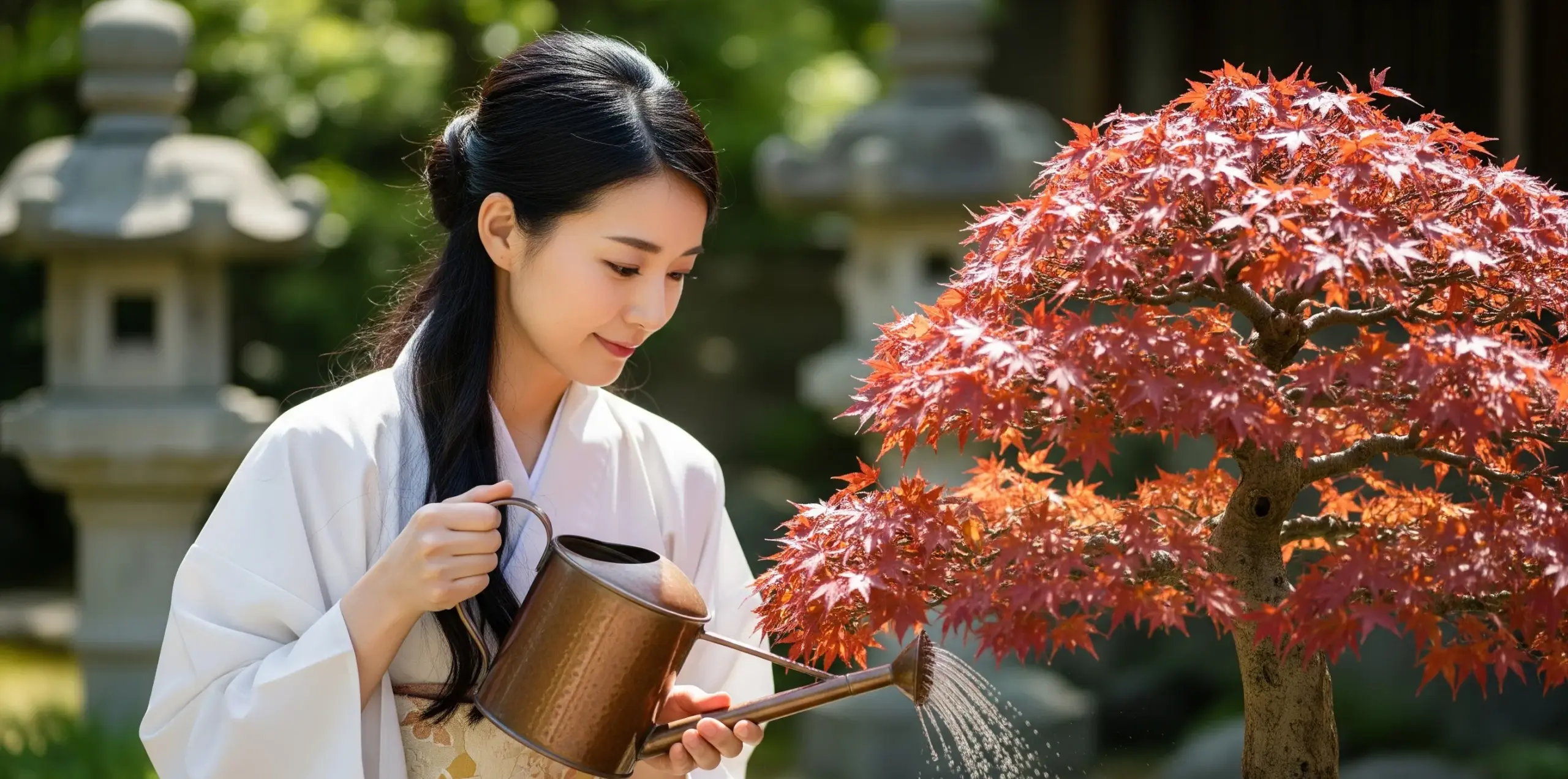 水やり管理で健康な成長を促す