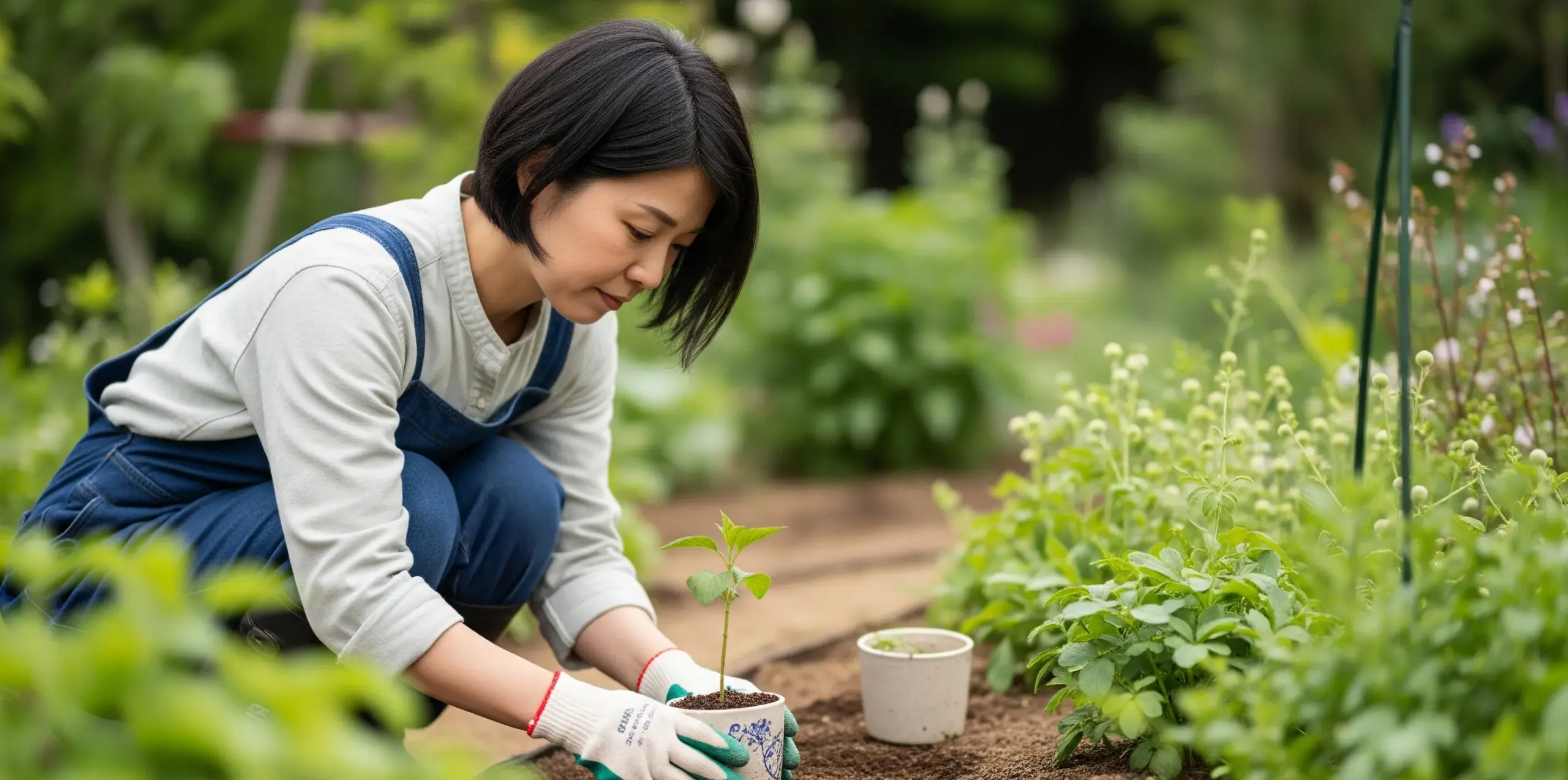 庭への地植えのタイミング