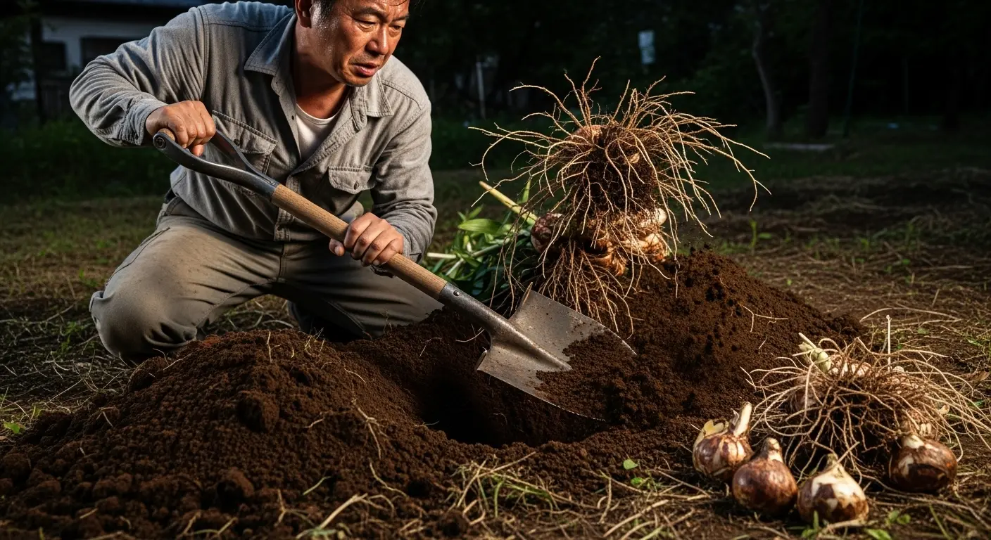球根植えっぱなしで駆除が困難になることも